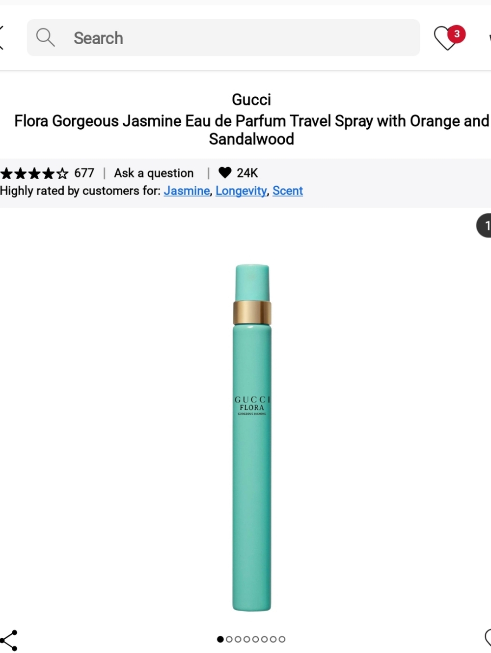 Gucci Flora Travel Spray